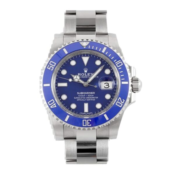 Rolex Calibre Blue Dial Watch