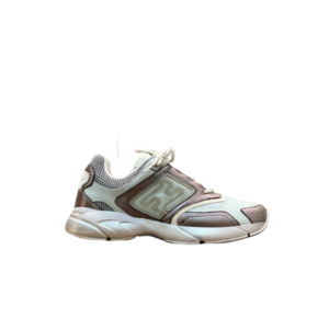 Stylish white and grey Fendi low top sneakers for men, $300