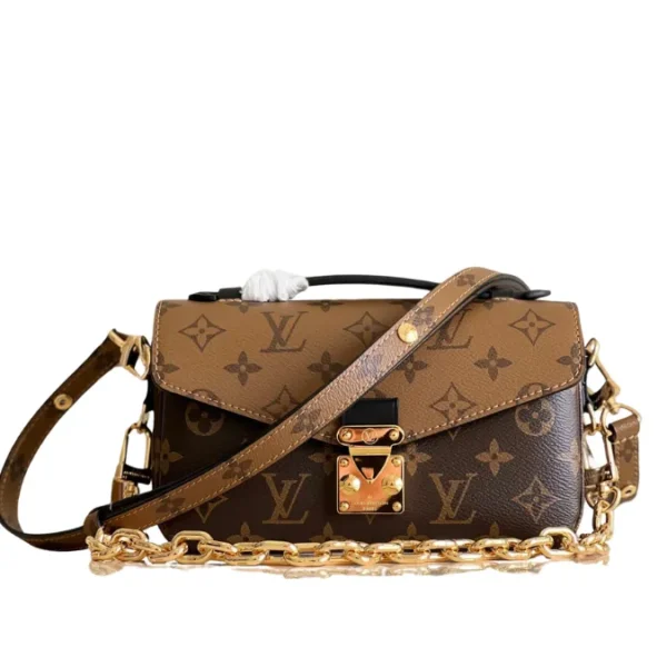 Louis Vuitton Pochette Metis East West Monogram Handbag