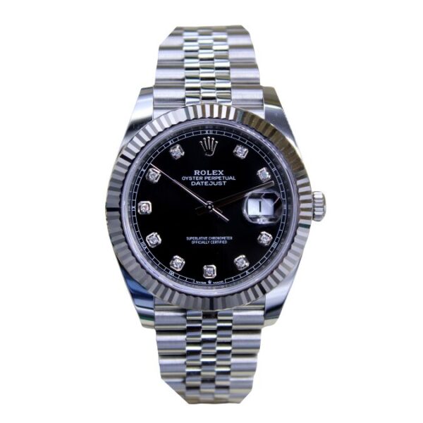 Rolex Rhodium Dial Grey Men’s Watch