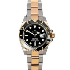 Rolex Submariner Black Dial 36mm steel bracelet watch, a sleek timepiece with a black dial and steel bracelet.