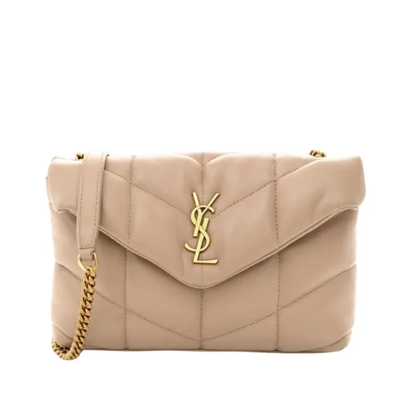 YSL Toy Loulou Puffer Shoulder Bag | Lambskin Quilted Monogram