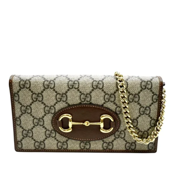 Gucci Horsebit 1955 Wallet With Chain