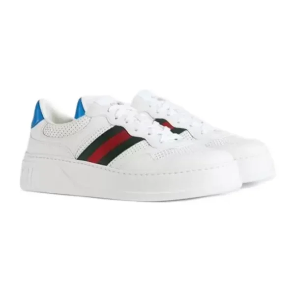 Gucci Embossed Low-Top Sneakers