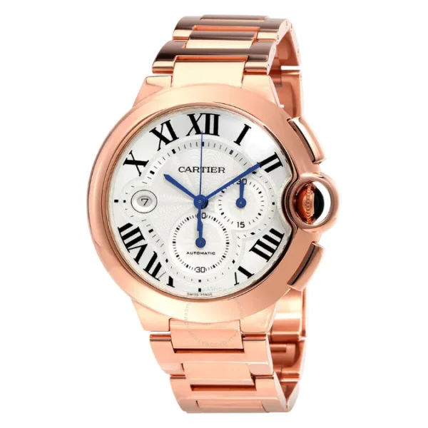 Cartier Ballon Bleu Chronograph Rose Gold Watch