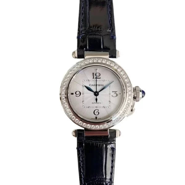 Cartier Pasha White Gold, 35mm Watch