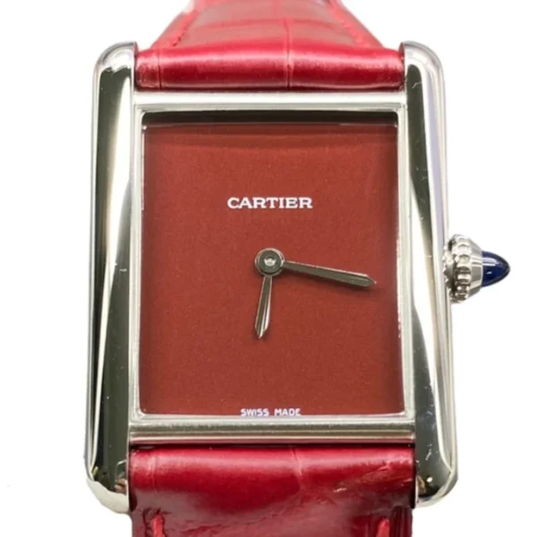 Cartier Tank Must Red Watch, 33mm