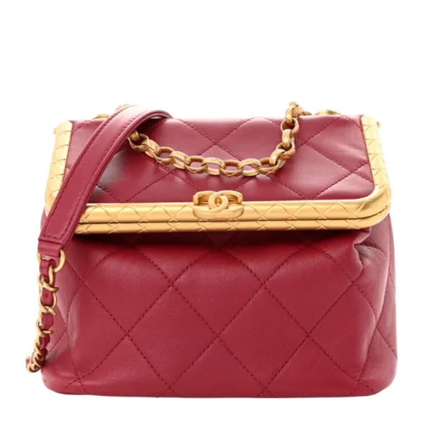 Chanel Crush Bag in Red | Lambskin Quilted