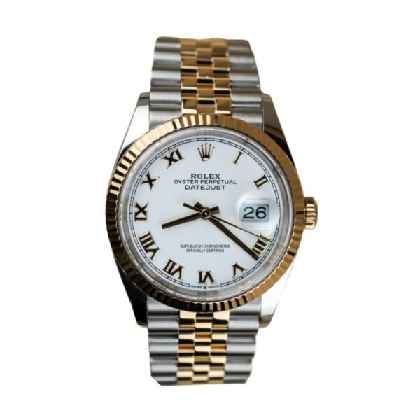 Rolex Datejust Steel and Gold 41 Roman Numeral Dial