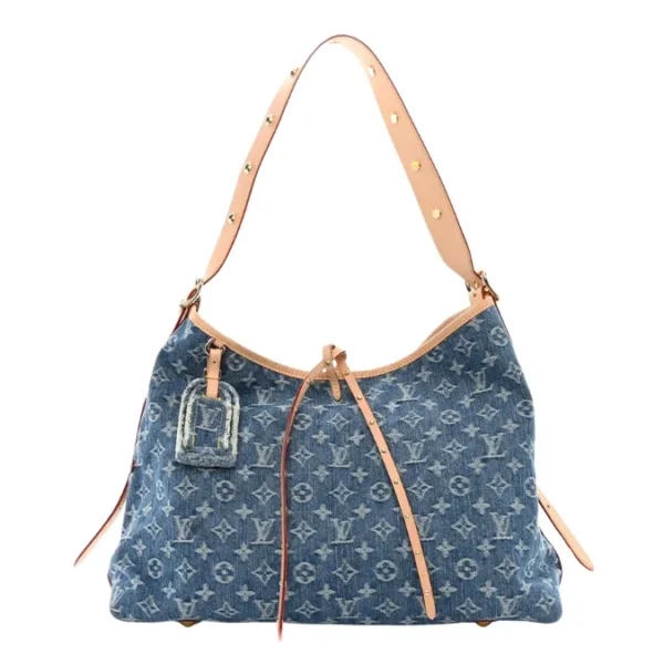 Louis Vuitton Monogram Denim Carryall MM Bag