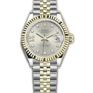 Elegant Rolex Datejust Grey & Gold, two-tone 31mm Watch, perfect for watch enthusiasts.