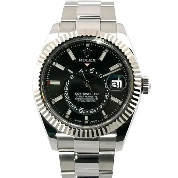 Rolex Sky-Dweller Black & Blue Dial 42mm Watch