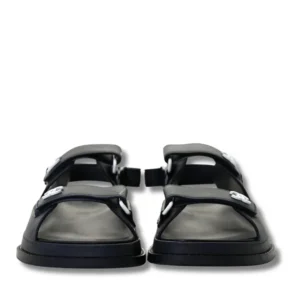 Trendy Chanel Rubber Dad sandals with dual straps, a must-have for your wardrobe.