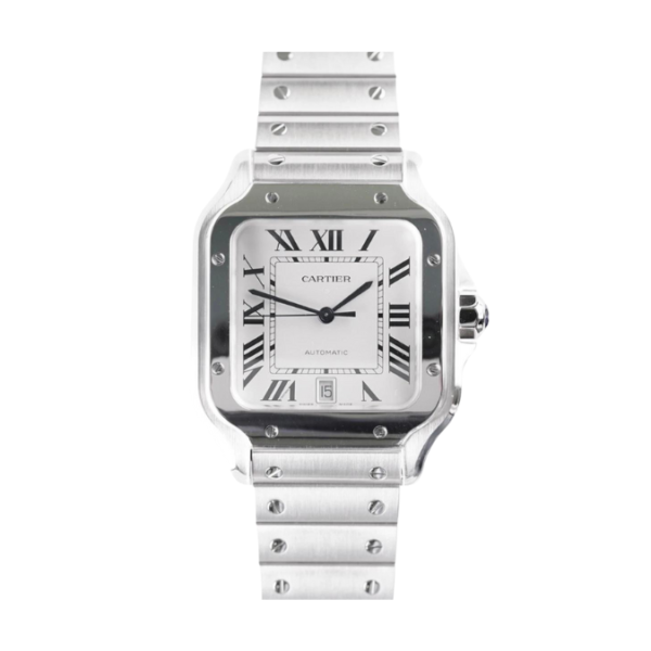 Men’s Cartier Santos 40mm Stainless Steel Watch