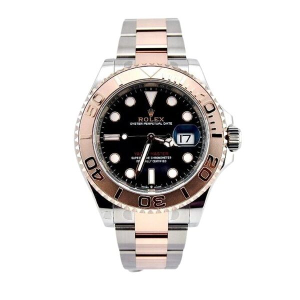 Rolex Yacht Master 40 Black Dial Steel Watch