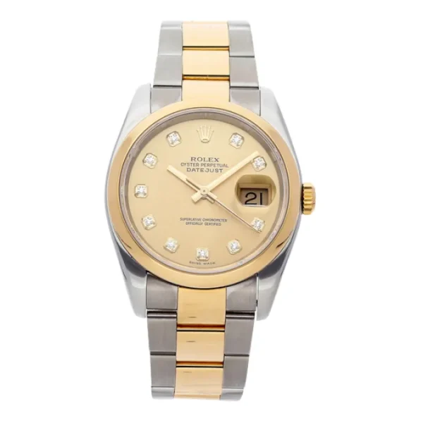 Rolex Datejust 36mm Two Tone Watch