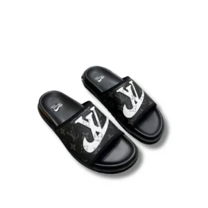 Step into luxury with Louis Vuitton Monogram Comfort Mules - a stylish and comfortable choice.
