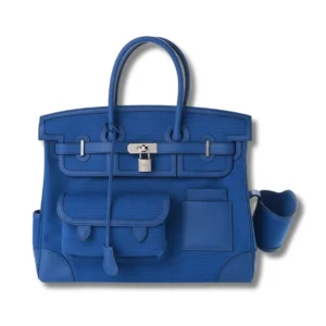Luxurious Hermes Birkin 35 Cargo bag featuring a striking pockets design.