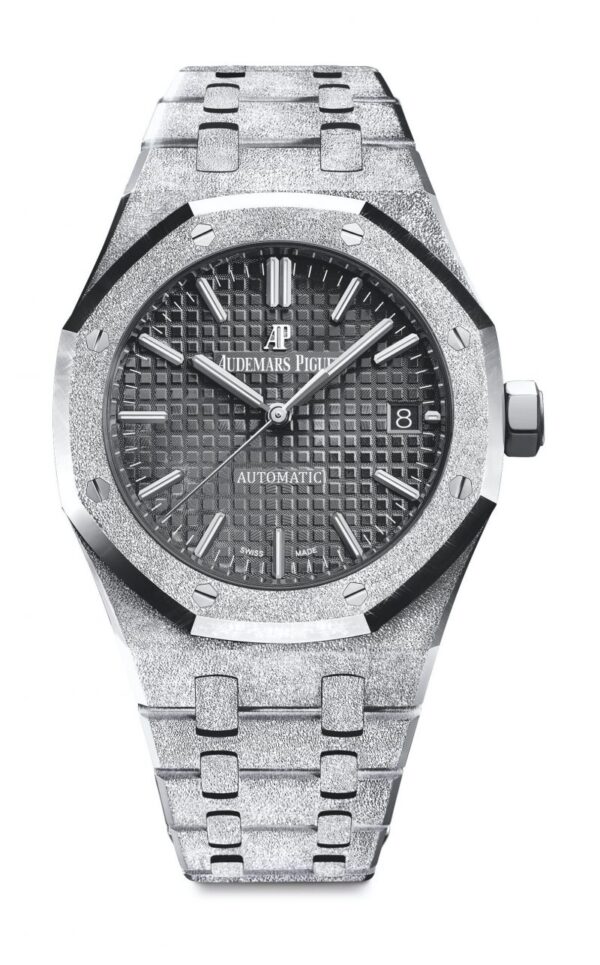 Audemars Piguet Royal Oak Frosted Gold Selfwinding Black 15454BC.GG.1259BC.03