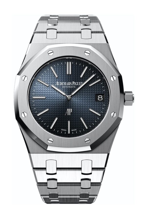 Audemars Piguet Royal Oak Jumbo Extra-Thin Blue 15202ST.OO.1240ST.01