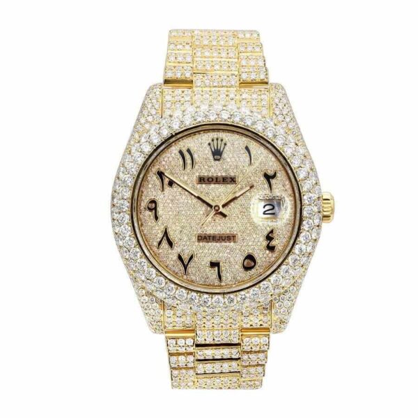 Rolex Arabic Dial Iced Out 116300